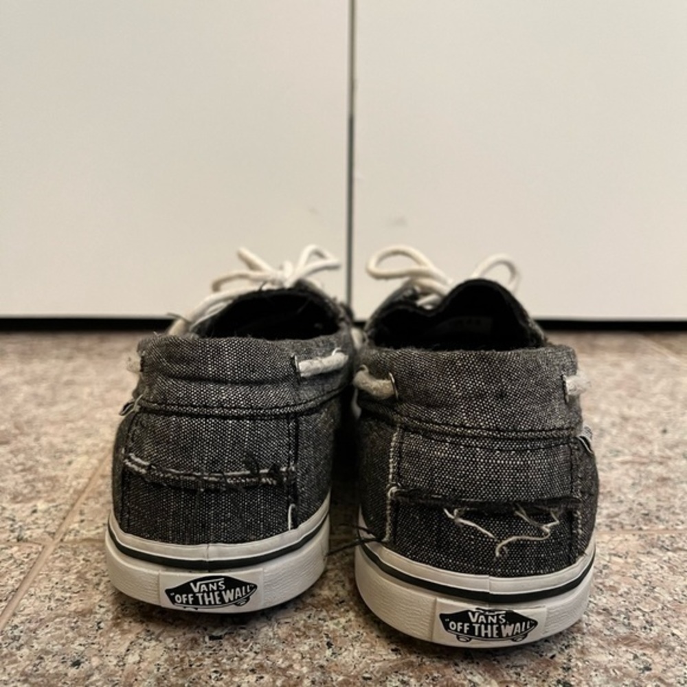 Vans Zapato Del Barco Boat‎ Shoes Women’s Size 6 - Picture 8 of 11